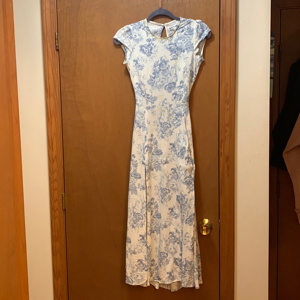 Reformation Gavin Dress in Teacup, size 2